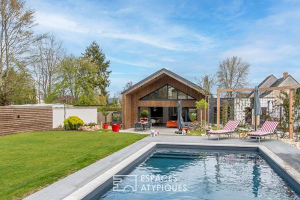 Sublime maison contemporaine avec piscine