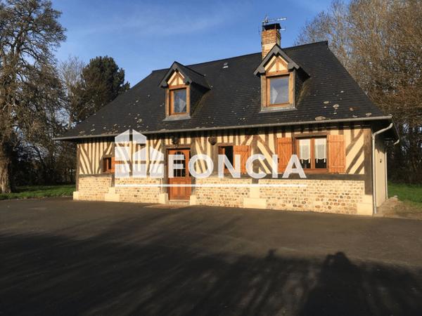 Location Maison 5 pièces 91.99 m² - 75 SENTE DE L'EGLISE Reux 14130