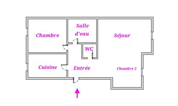 Appartement à vendre 3 pièces 70 m² Longjumeau