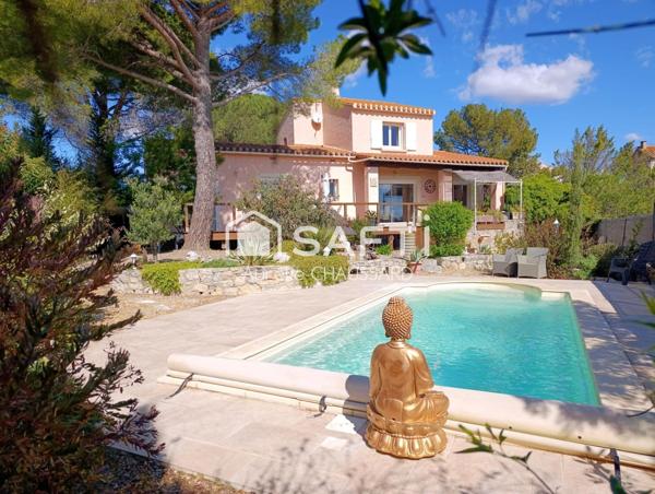 3 chambres terrasse sans vis à vis piscine garage aucun travaux