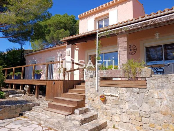 3 chambres terrasse sans vis à vis piscine garage aucun travaux