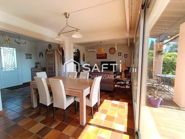 3 chambres terrasse sans vis à vis piscine garage aucun travaux