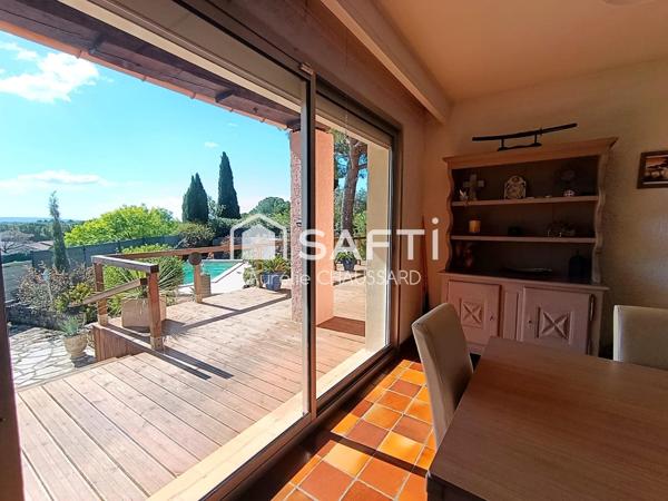 3 chambres terrasse sans vis à vis piscine garage aucun travaux
