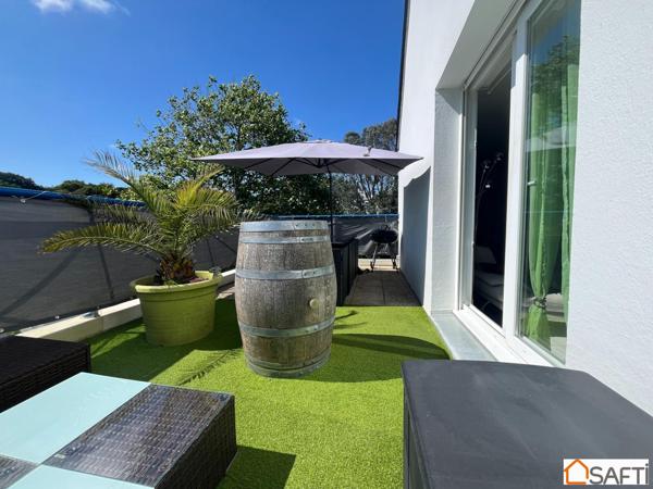 proche plages et commerces avec bel extérieur