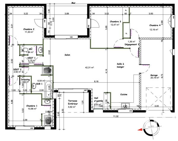 Maison à vendre 5 pièces 110 m² Génissieux