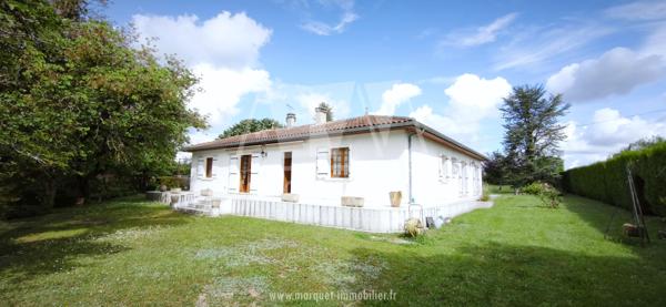 PAVILLON DE PLAIN-PIED DE 163,52 M² DE 1980 AVEC GARAGE, LE TOUT SUR TERRAIN DE 3 337 M²