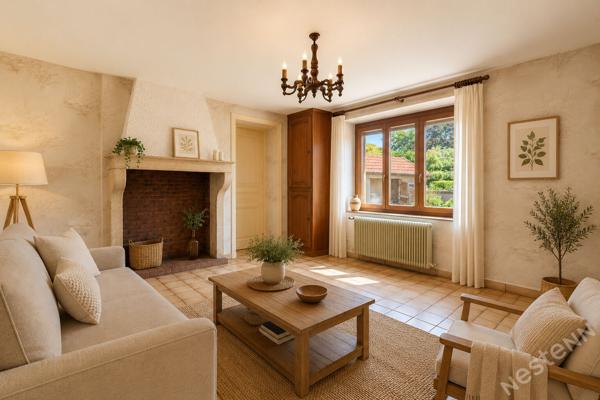Maison ancienne à rénover de 5 pièces avec grand terrain à Champforgeuil
