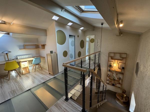 Appartement en duplex avec grande terrasse à vendre 5 pièces MEYZIEU (69)