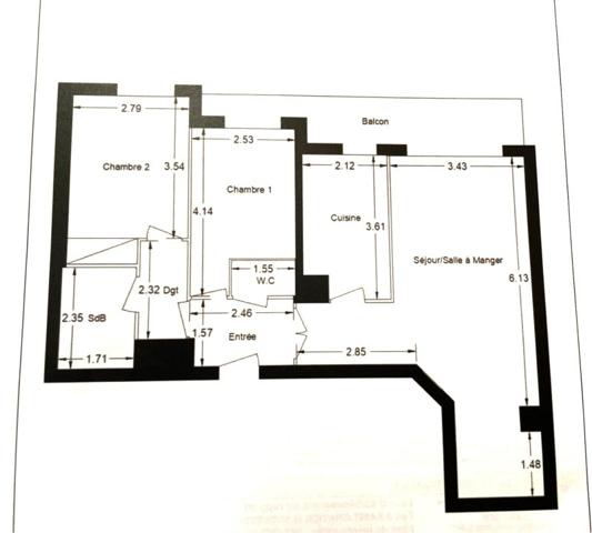 Location / Appartement T3