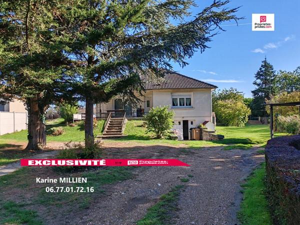 SAINT REMY SUR AVRE 28380 Maison individuelle sur sous-sol total - 3 chambres - garage - cabanon de jardin - terrain - 160 000  HAI