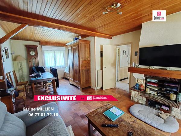 SAINT REMY SUR AVRE 28380 Maison individuelle sur sous-sol total - 3 chambres - garage - cabanon de jardin - terrain - 160 000  HAI