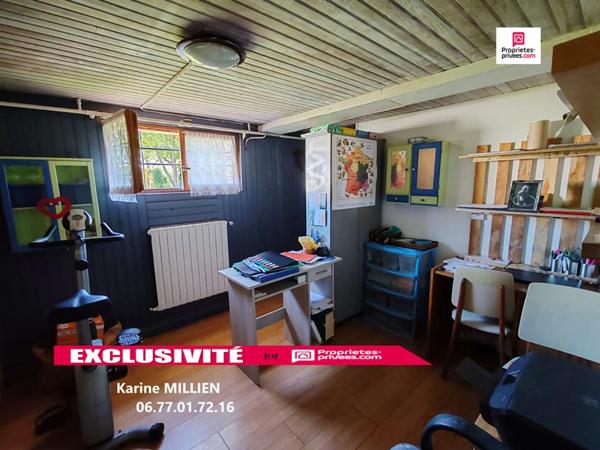 SAINT REMY SUR AVRE 28380 Maison individuelle sur sous-sol total - 3 chambres - garage - cabanon de jardin - terrain - 160 000  HAI