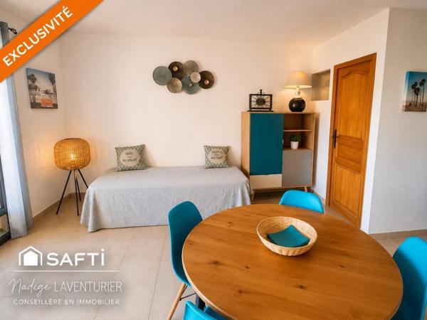 T2 rez-de-jardin vendu meublé – Calcatoggio, Golfe de la Liscia