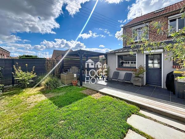 Maison 3 chambres avec jardin et grand garage