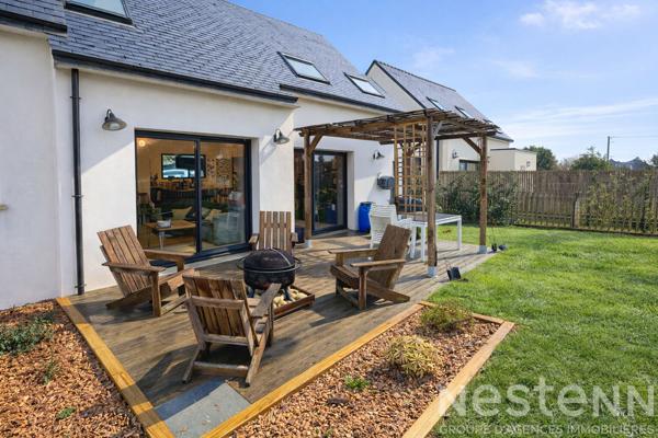 EXCLUSIVITÉ Erdeven - Belle contemporaine avec 5 chambres à deux pas du bourg