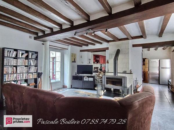 Charmante maison 5 chambres avec vie de plain-pied - VERNANTES (49390)