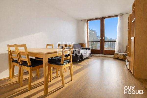 2 PIÈCES EN DERNIER ÉTAGE + BALCONS