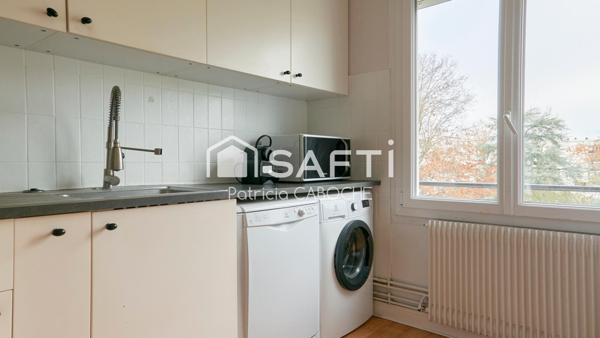 Proche du centre T3 rénové, plein Sud, au calme