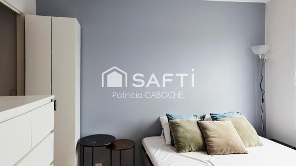 Proche du centre T3 rénové, plein Sud, au calme