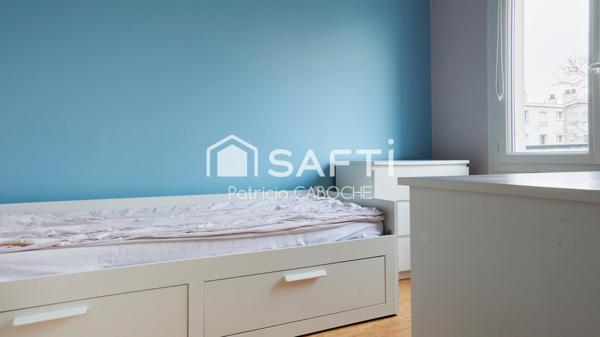 Proche du centre T3 rénové, plein Sud, au calme