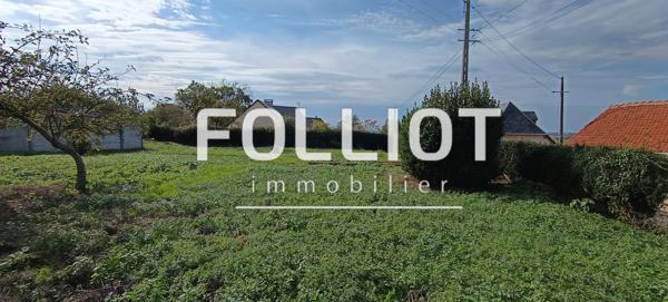 A vendre Terrain de 587m², Montmartin en Graignes