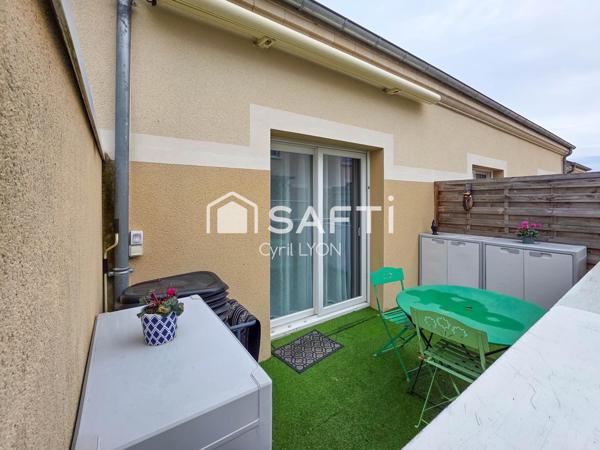 Appartement 5 pièces avec terrasse et garage !