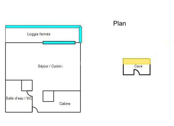 Appartement
         1 pièce
        - 22 m² Exclusivité 85 000 € *