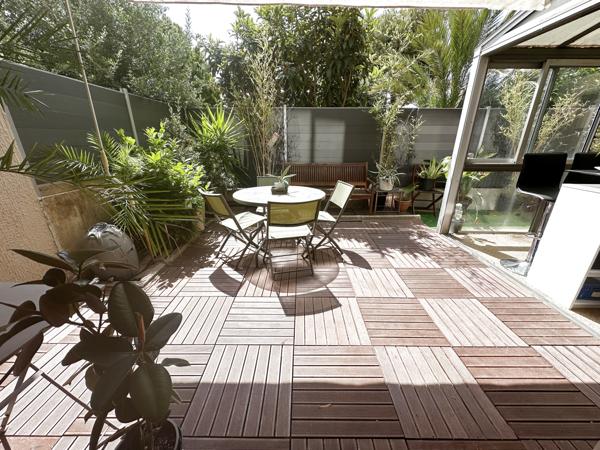 La Seyne-sur-Mer (83500) Appartement rez de jardin avec stationnement