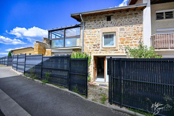 Appartement à louer 2 pièces avec jardin et 2 stationnements BULLY (69)