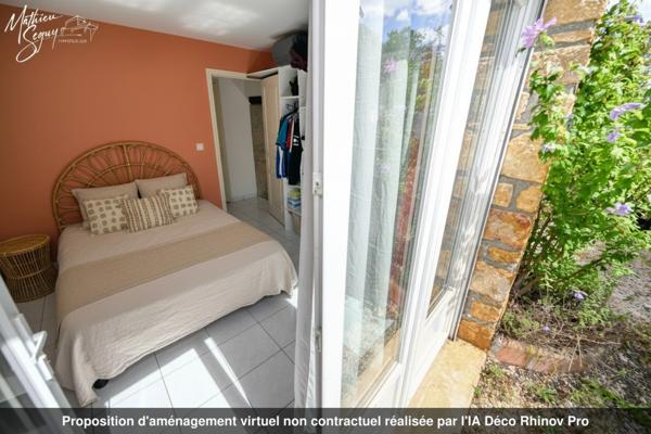 Appartement à louer 2 pièces avec jardin et 2 stationnements BULLY (69)