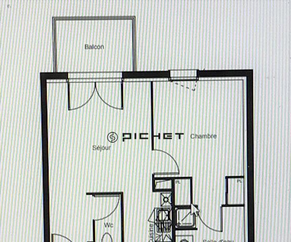 Appartement 2 pièces 38 m²