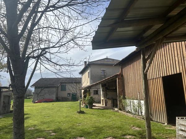 Maison de campagne avec dépendances, terrain et accès au Tarn – Les Barthes, Tarn-et-Garonne