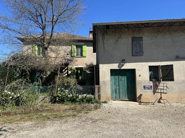 Maison de campagne avec dépendances, terrain et accès au Tarn – Les Barthes, Tarn-et-Garonne