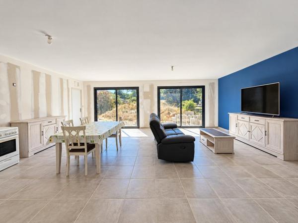 Maison de plain-pied avec vue Plantaurel, terrain 3094m²