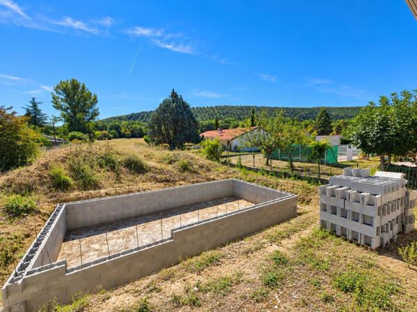 Maison de plain-pied avec vue Plantaurel, terrain 3094m²