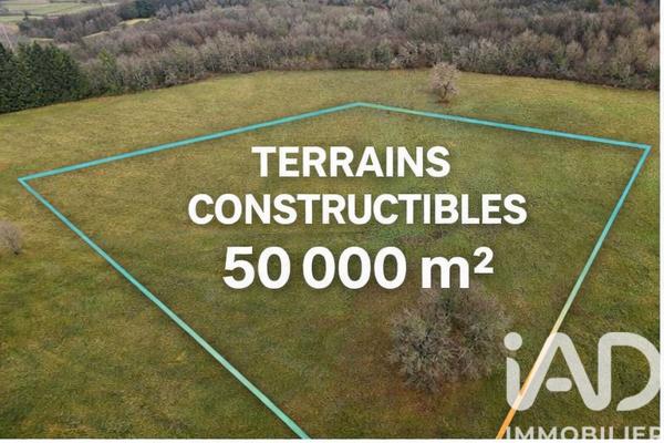 Terrain à vendre 50 000 m² Nontron