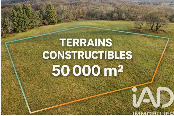 Terrain à vendre 50 000 m² Nontron
