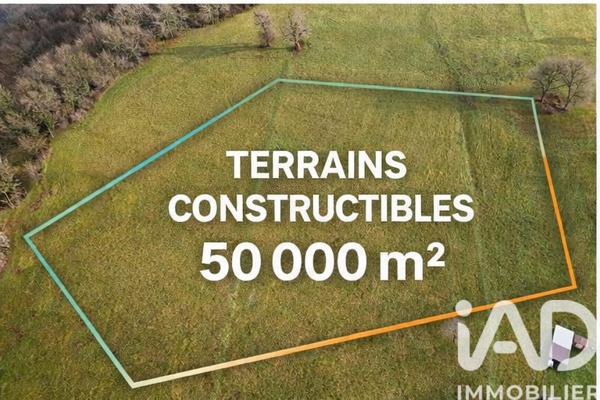 Terrain à vendre 50 000 m² Nontron