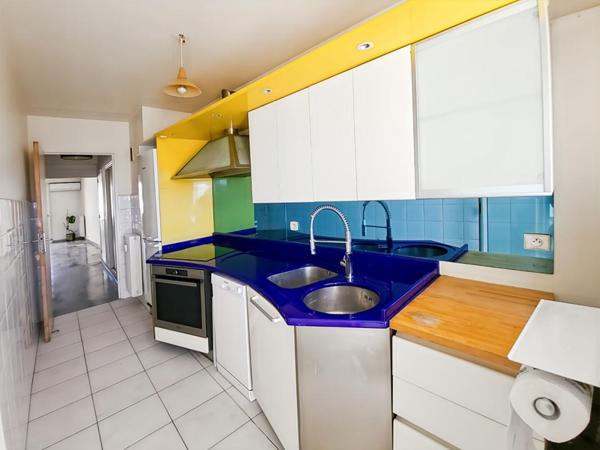 Appartement  Vue Mer Cros de Cagnes Sur Mer 2 pièces