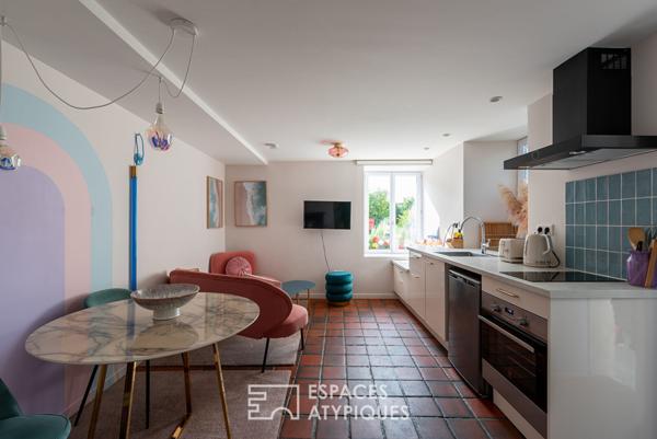 Résidence para-hôtelière de charme à Saint-Malo, quartier Solidor