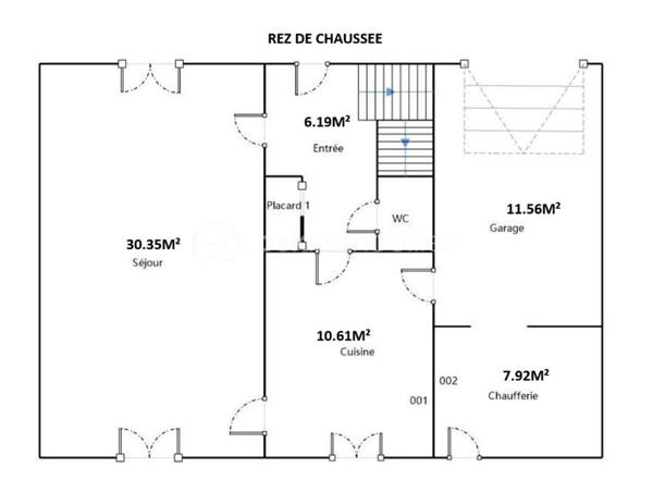 Maison de 121 m²