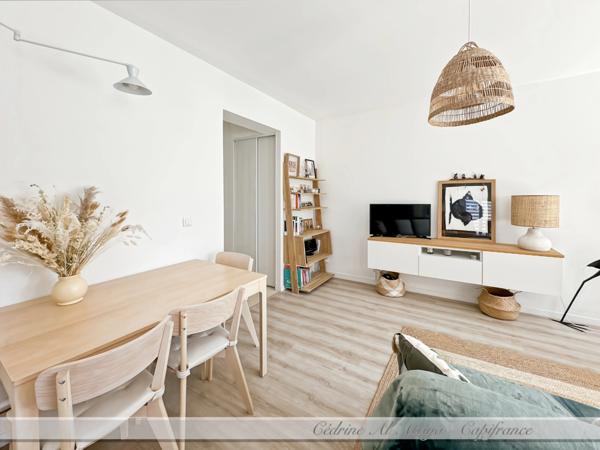 Appartement à vendre 2 pièces de 35m2 au 1er étage avec ascenseur, loggia, parking et local à vélos