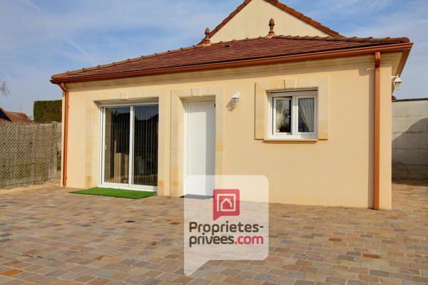 AMILLY 45200 - Secteur Viroy - A VENDRE BELLE MAISON CONTEMPORAINE RECENTE de PLAIN-PIED 3 CHAMBRES + STUDIO INDEPENDANT, TERRAIN CLOS 950 m2