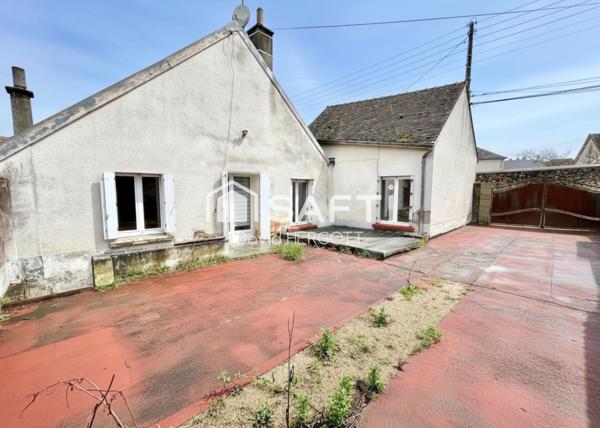 Maison à rafraîchir avec cave voûtée – Mer (41500)