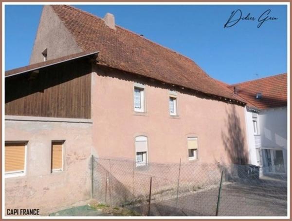 Maison à vendre 6 pièces proche de ROHRBACH LES BITCHE (57)