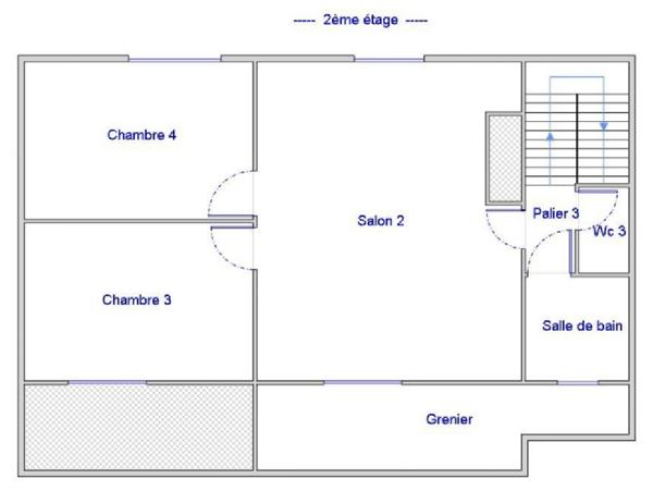 Maison 4 chambres à 250 mètres de la plage