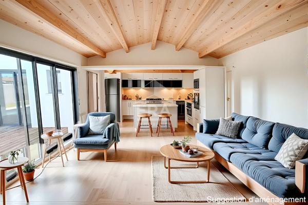 Maison Le thou de 139m2 avec piscine.