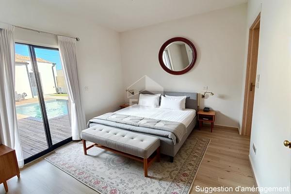 Maison Le thou de 139m2 avec piscine.