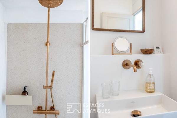 Maison de village à la rénovation chic et élégante