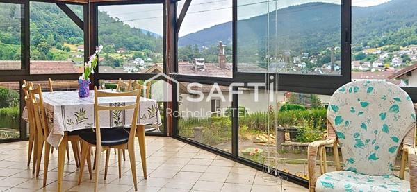 Maison familiale à Cornimont – Proche écoles, commerces et pistes de ski !